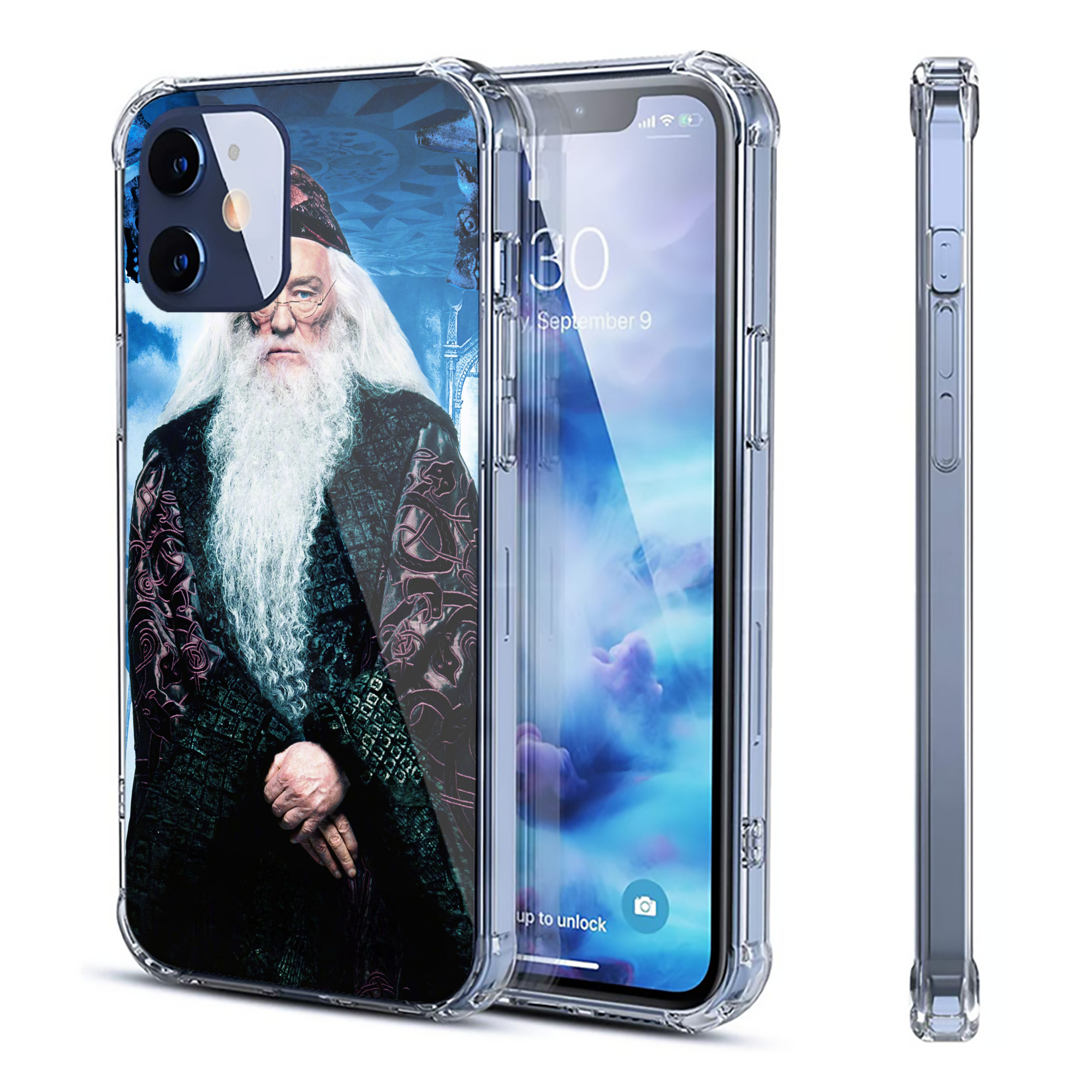 （画像用） Harry Potter ハリー・ポッターシリーズ 【iPhone 12シリーズ対応】透明スマホケース（クリアソフトケース）